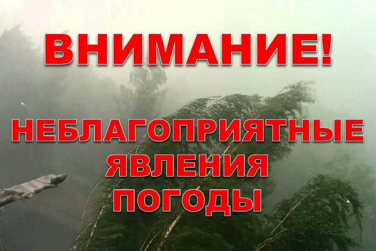 Предупреждение о неблагоприятных явлениях погоды. Предупреждение о неблагоприятных явлениях погоды.